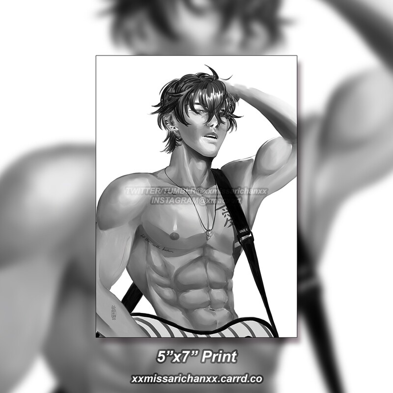 OC Rockstar Ken Mini Print