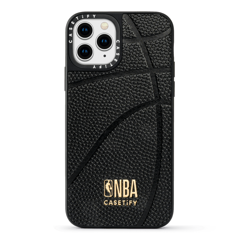 CASETiFY x NBA Basketball Case Noir