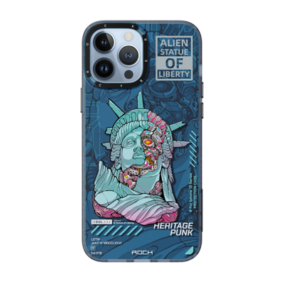 Case iPhone 13 - Statue of liberty (Rock Series)