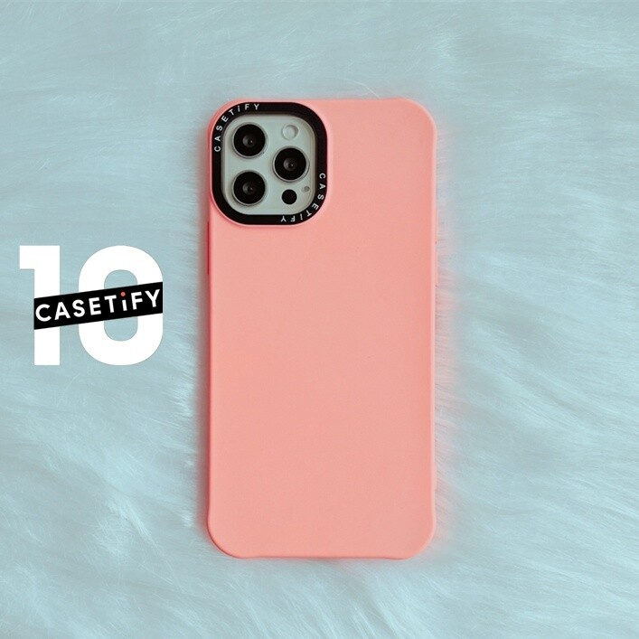 CASETiFY x Pure Color Case Iphone - Rose