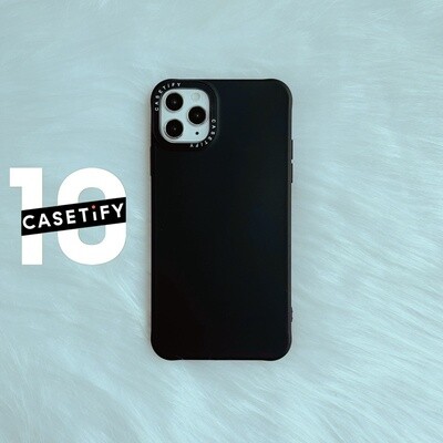 CASETiFY x Pure Color Case Iphone - Noir