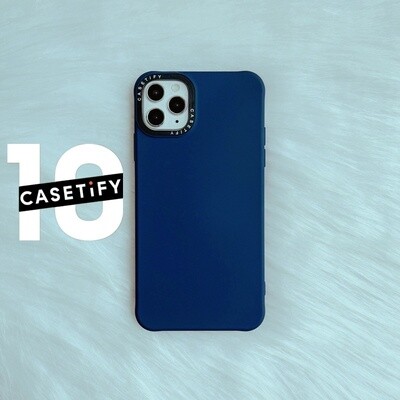 CASETiFY x Pure Color Case Iphone - Dark Blue