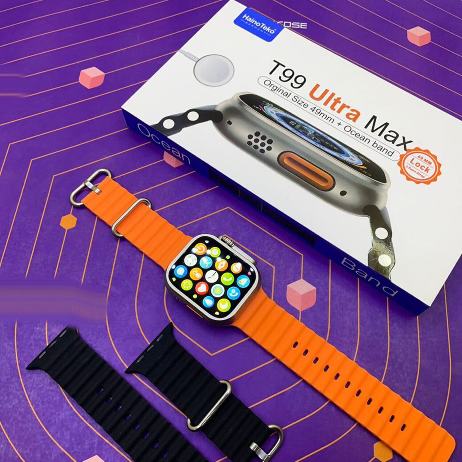 Smart Watch Haino Teko - Double Bracelet - T99 ULTRA MAX