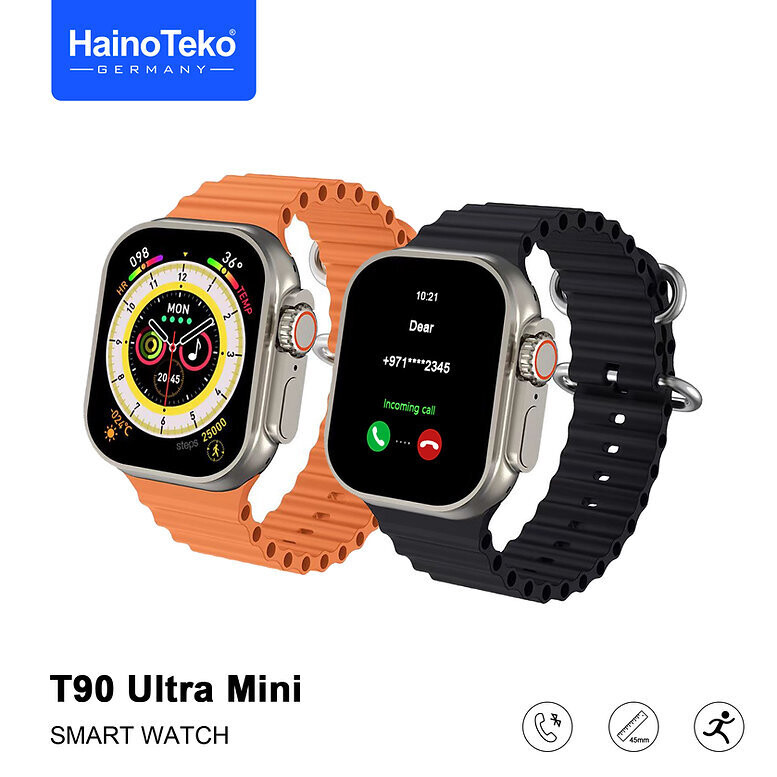 Smart Watch Haino Teko  - T90 ULTRA MINI - (2 Bracelets)