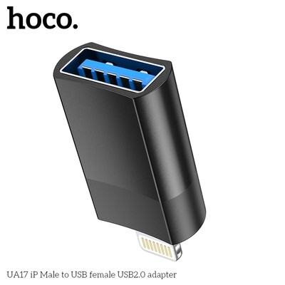 Adaptateur Lightning mâle vers USB femelle - HOCO UA17