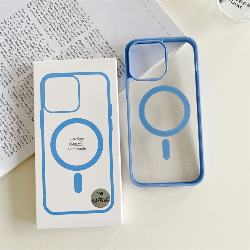 Case iPhone Magsafe Transparent - Sierra Blue