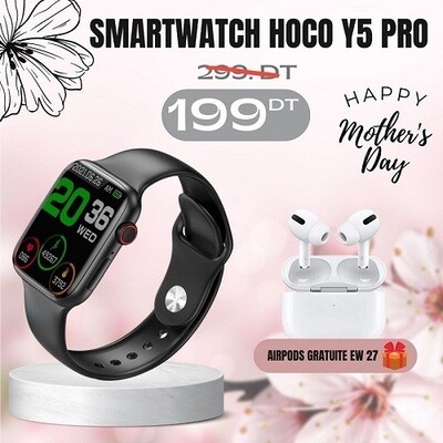 Smart Watch HOCO - Y5 Pro + (AIRPODS PRO GRATUIT)