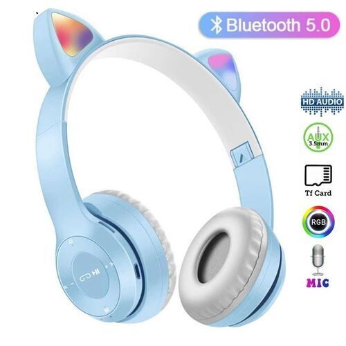 CASQUE SANS FIL P47M CAT - BLUE