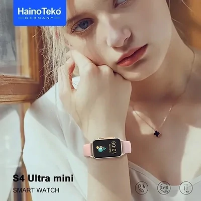 Smart Watch Haino Teko + 2 Bracelet - S4 ULTRA MINI - ROSE GOLD