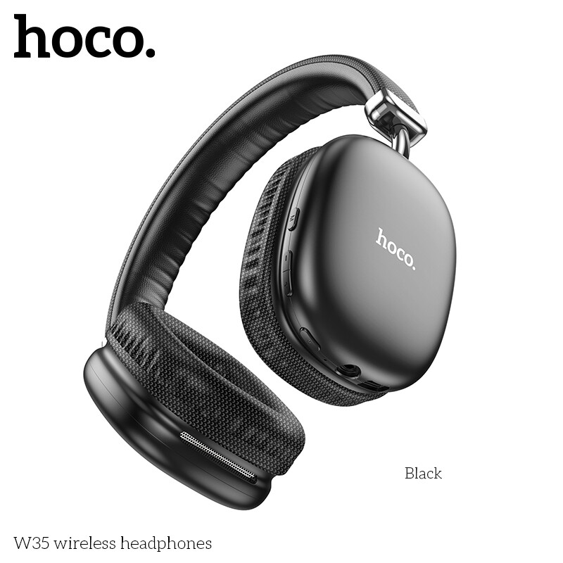 CASQUE BLUETOOTH AIR MAX - NOIR (HOCO W35)