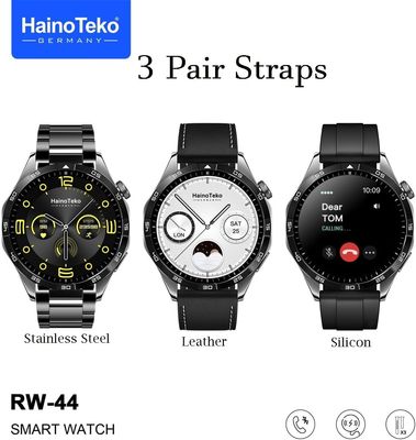 Smart Watch Haino Teko + 3 Bracelet - GT4 : RW44 - NOIR
