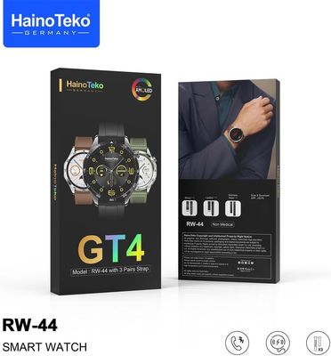 Smart Watch Haino Teko + 3 Bracelet - GT4 : RW44 - Vert