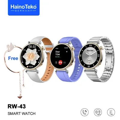 Smart Watch Haino Teko + 3 Bracelet - GT4 (FEMME) : RW43 - Silver