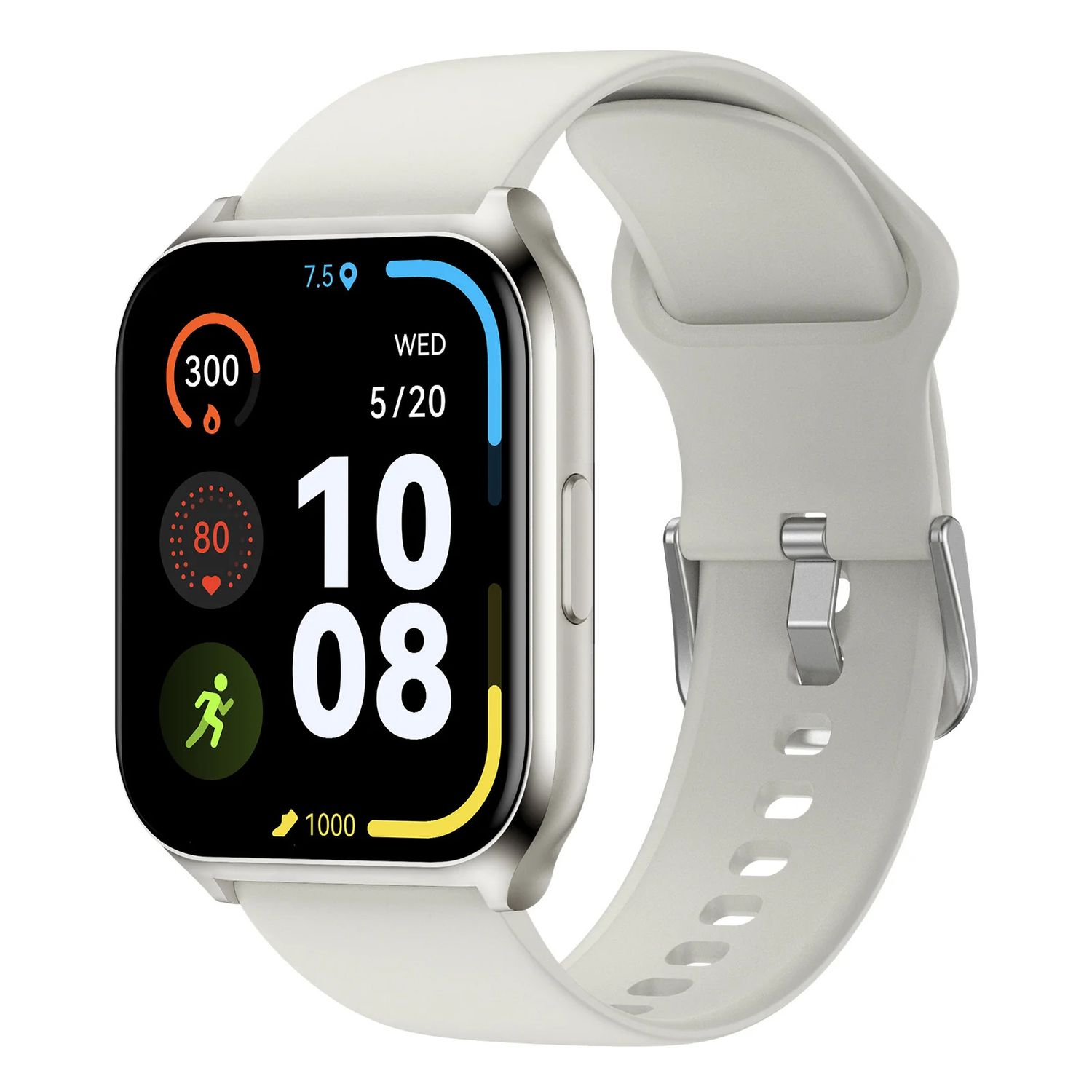 Smart Watch Haylou Watch 2 Pro - Bluetooth Call - SILVER