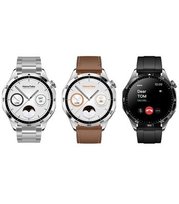 Smart Watch Haino Teko + 3 Bracelet - GT4 : RW44 - Marron