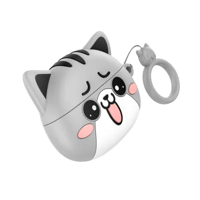 AIRPODS PRO 2 HOCO  - SWEET CAT (EW 48) - GRIS