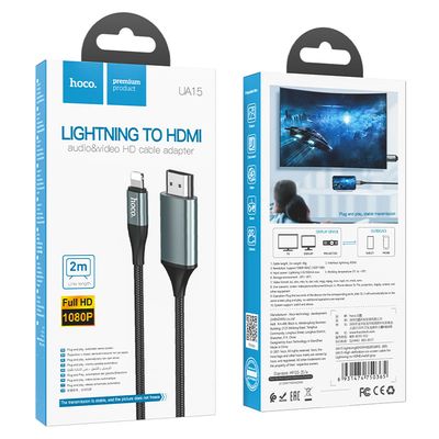 Câble HOCO Lightning vers HDMI « UA15 »