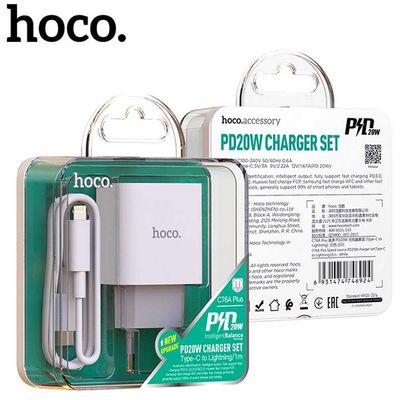 Chargeur HOCO Fast PD Charge HOCO 20W C76A
