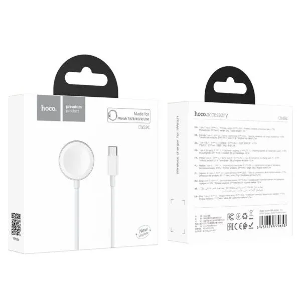 Chargeur Apple Watch HOCO iWatch Type-C CW39C