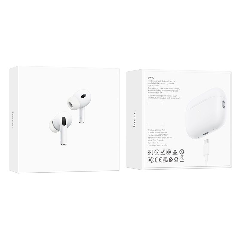 AirPods PRO  (2ᵉ génération) Sans fil - (HOCO EW 77 )   PRIX TUNISIE