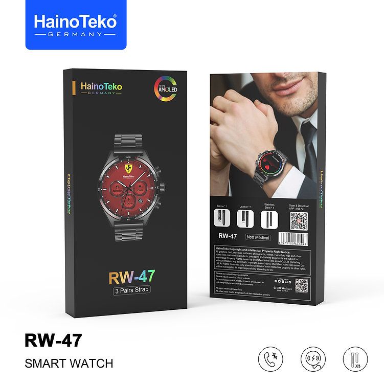 Smart Watch Haino Teko + 3 Bracelet -  RW47