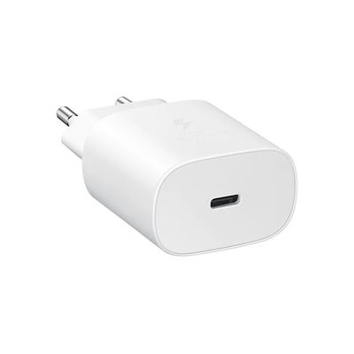 Adaptateur De Charge SAMSUNG  Ultra Rapide 25W  - BLANC - Garantie: 6 Mois