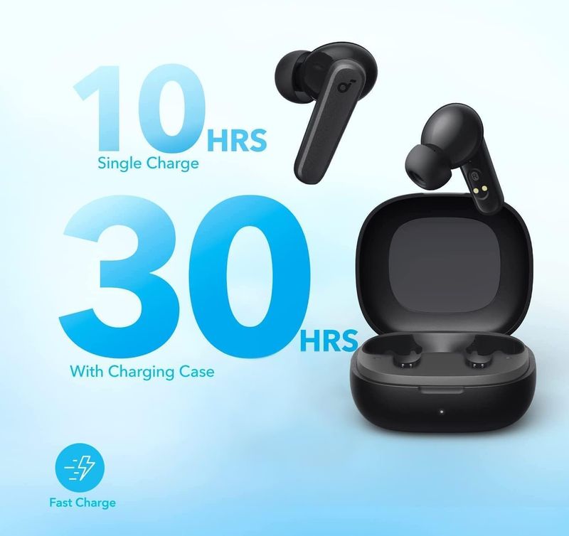ECOUTEUR BLUETOOTH ANKER SOUNDCORE R50I - NOIR   PRIX TUNISIE