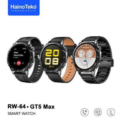 Smart Watch Haino Teko + 3 Bracelet -  RW64 - GT5 Max - Noir