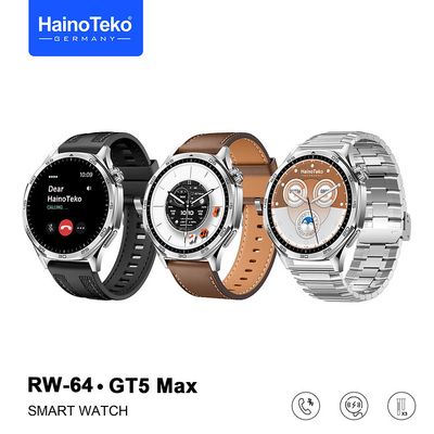 Smart Watch Haino Teko + 3 Bracelet -  RW64 - GT5 Max - Marron
