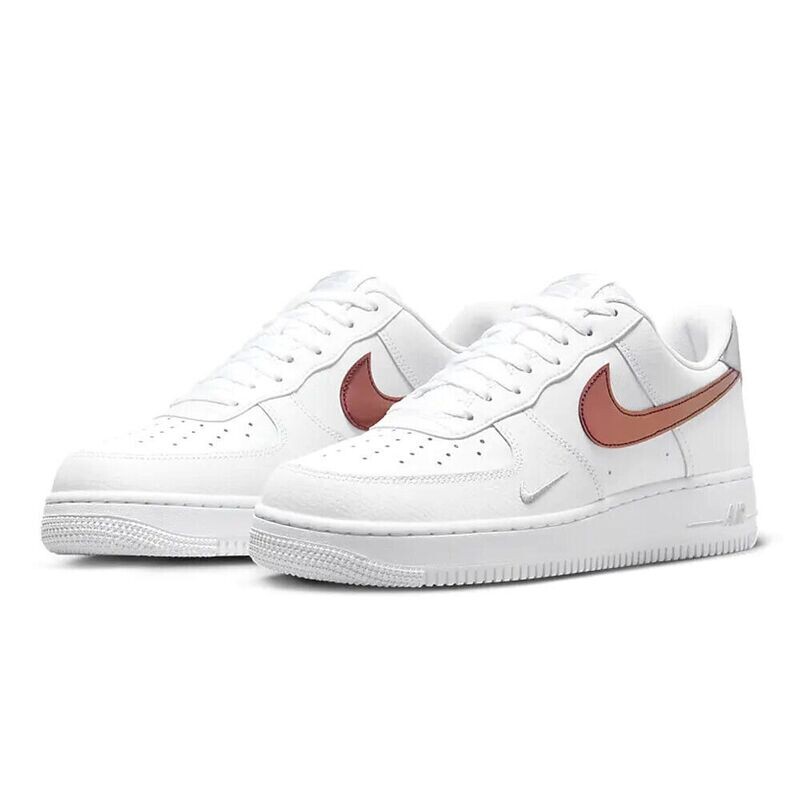 Nike Air Force 1 07 Uomo White/Picante Red Scarpe Sneakers Ginnastica Sportive