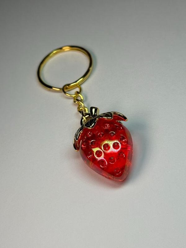 Strawberry Keyring- Red 🍓