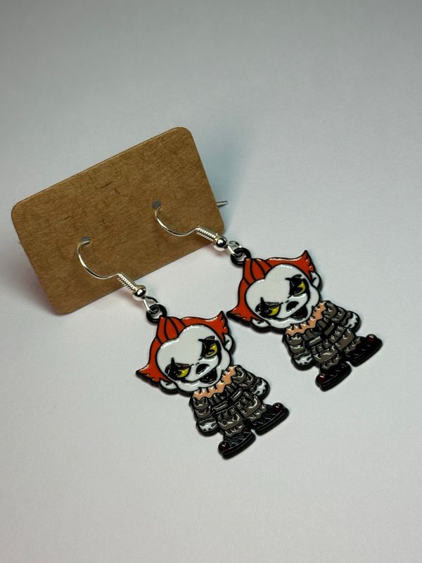 Pennywise Inspired Earrings🧡