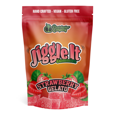 Jiggle it Gummies | Strawberry Gelato