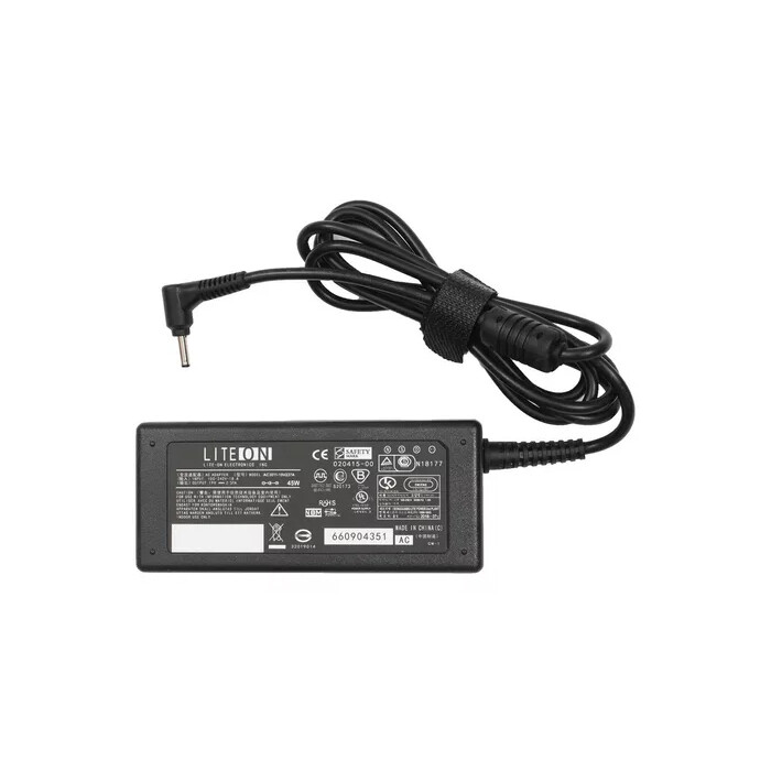 CARGADOR ORIGINAL ACER 19V-2.37A 45W 3.0MMX1.1MM PUNTA FINA