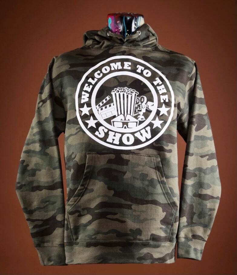WELCOME TO THE SHOW CAMO HOODIE