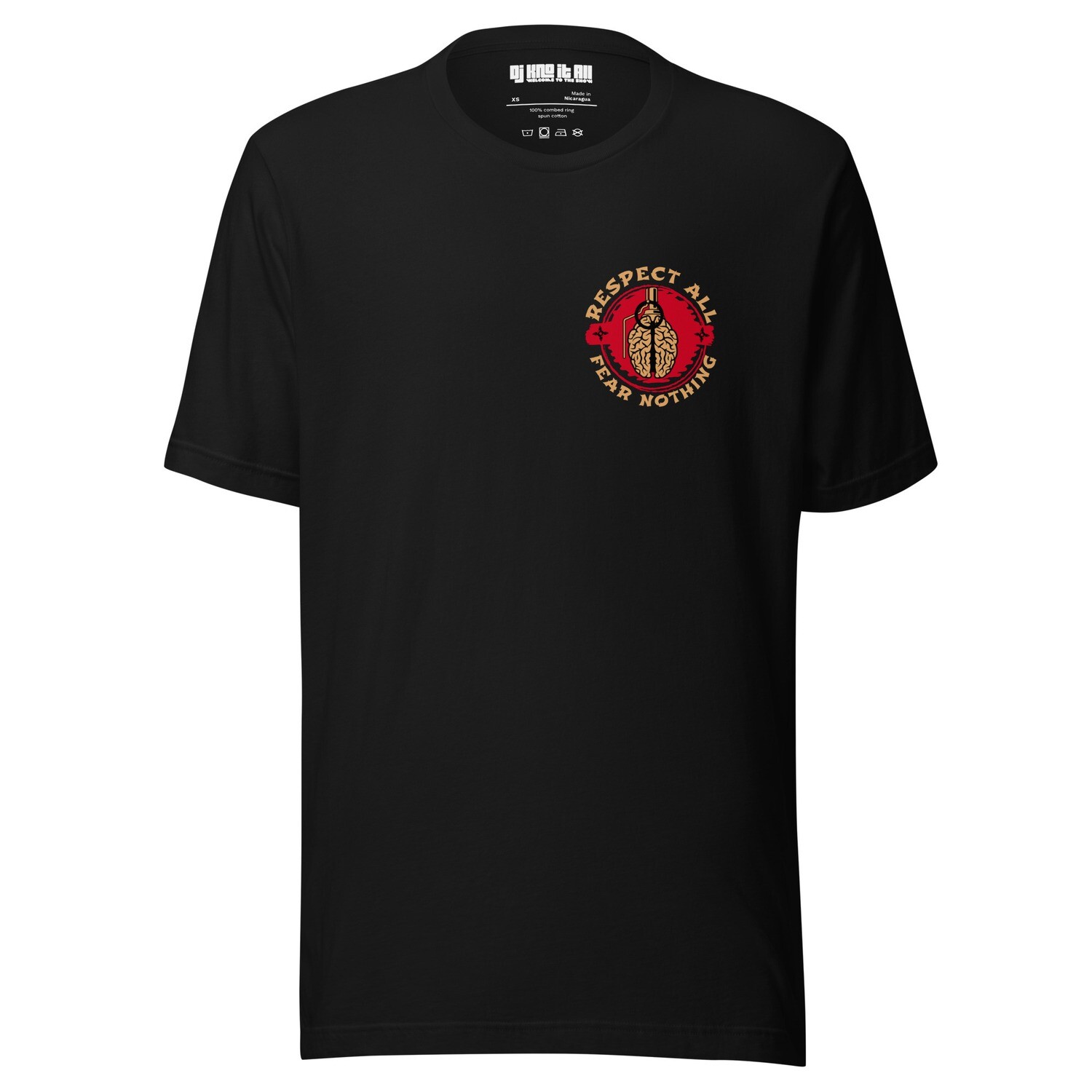 Respect All Fear Nothing / Master Your Mind T Shirt 