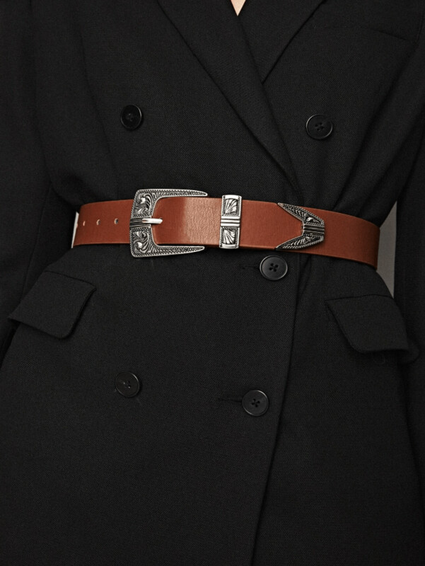 PREMIUM PU LEATHER WESTERN BELT