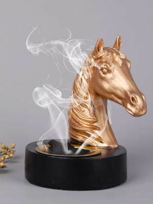 Horse Decor Incense Burner