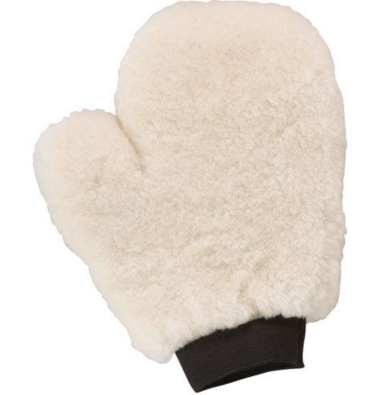 Sheepskin Grooming Mitt