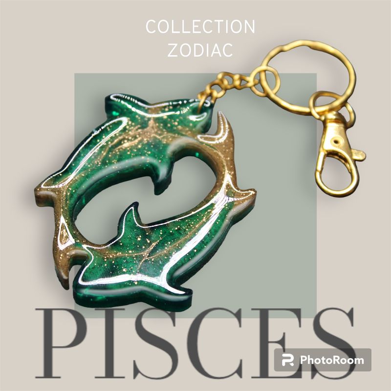 Pisces Keychain