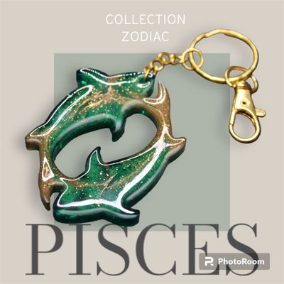Pisces Keychain