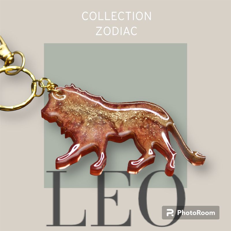 Leo Keychain