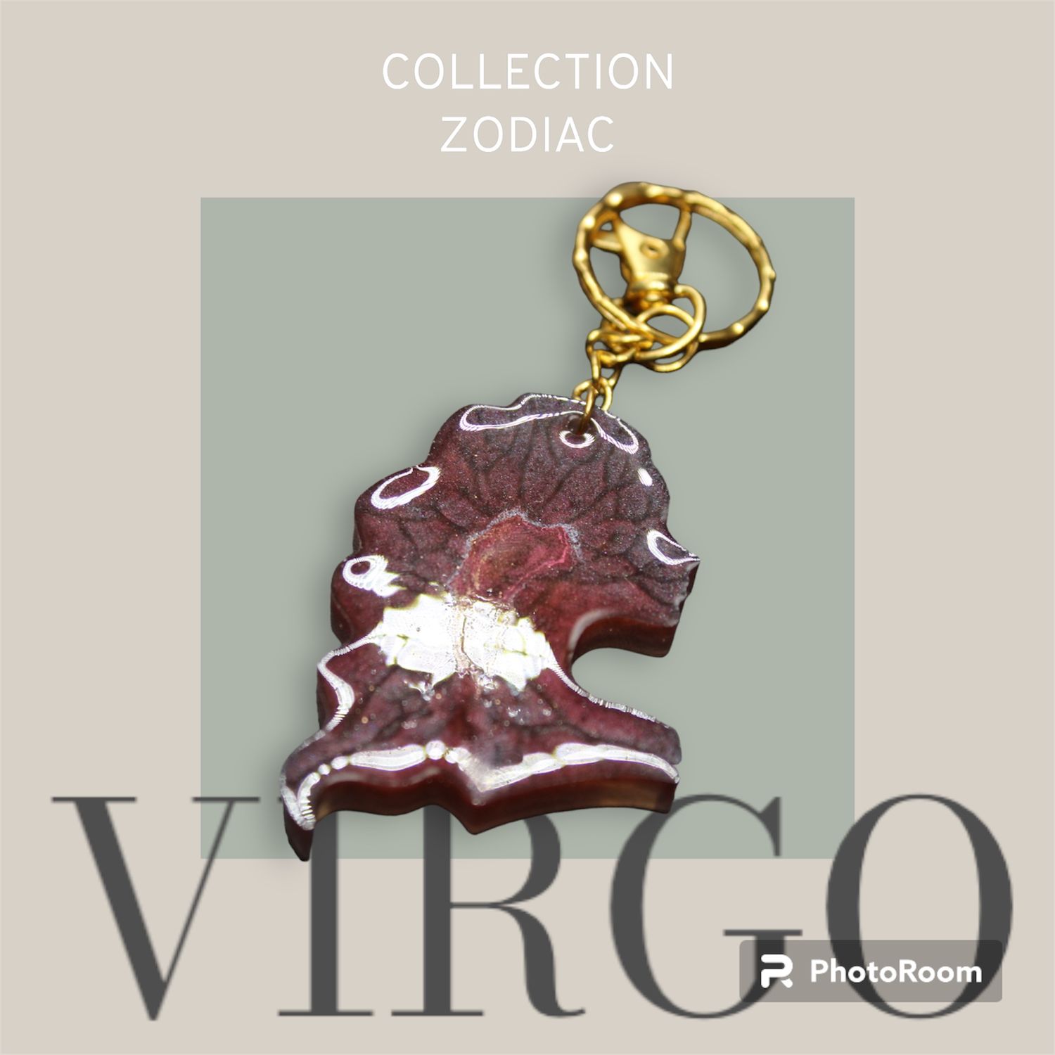 Virgo Keychain