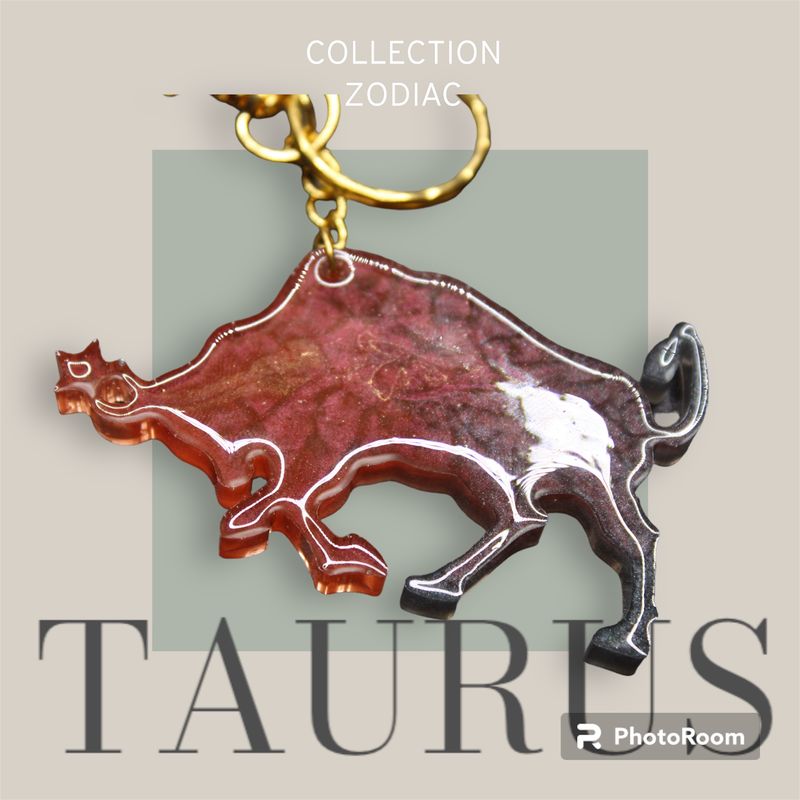 Taurus Keychain