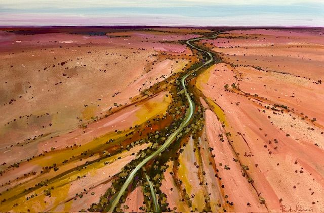 &quot;Billabong Flows&quot;                            120cm  X 80cm       SOLD
