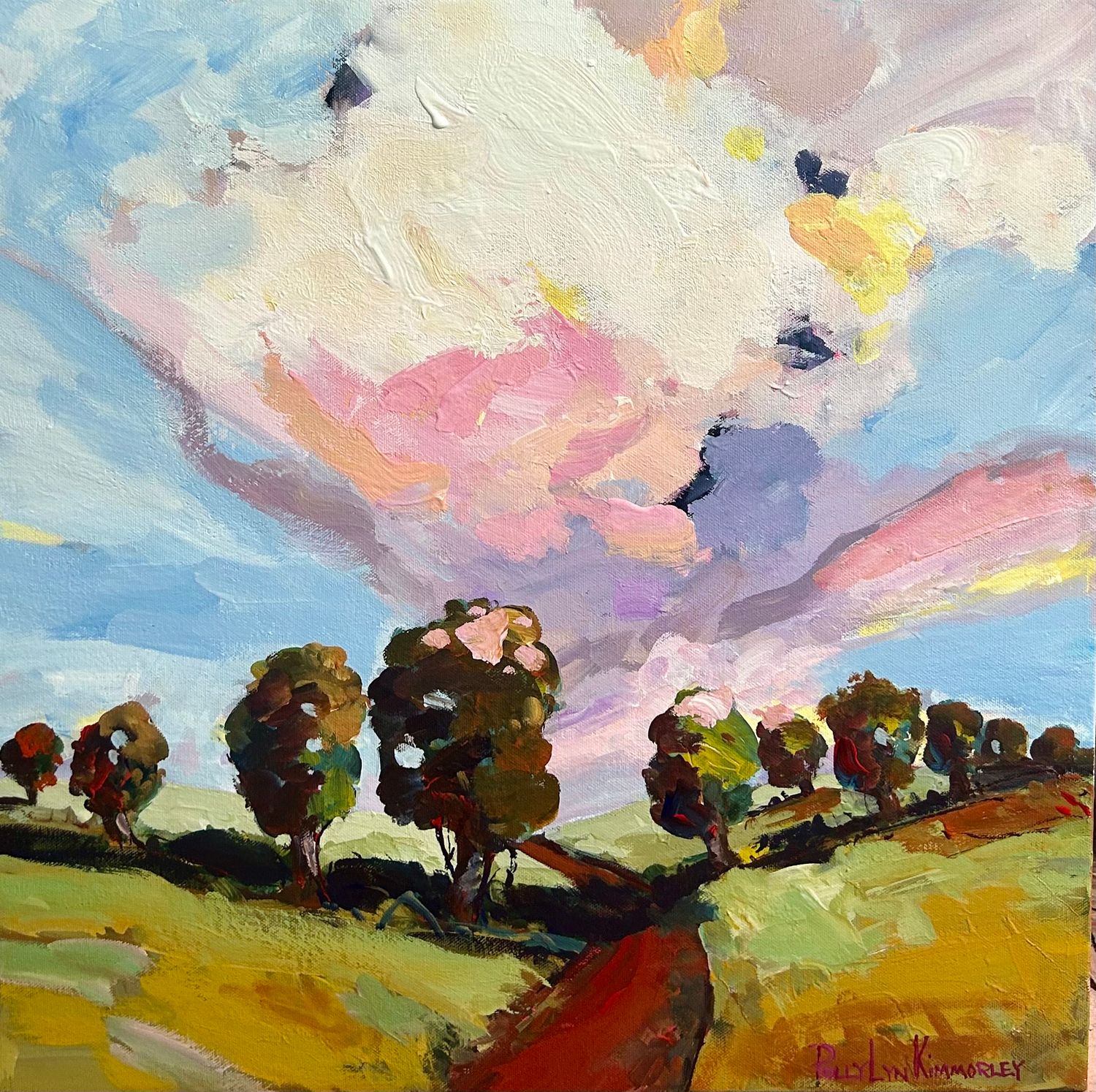 &quot;AFTERNOON DRIVE&quot;       53 cm X 53 cm