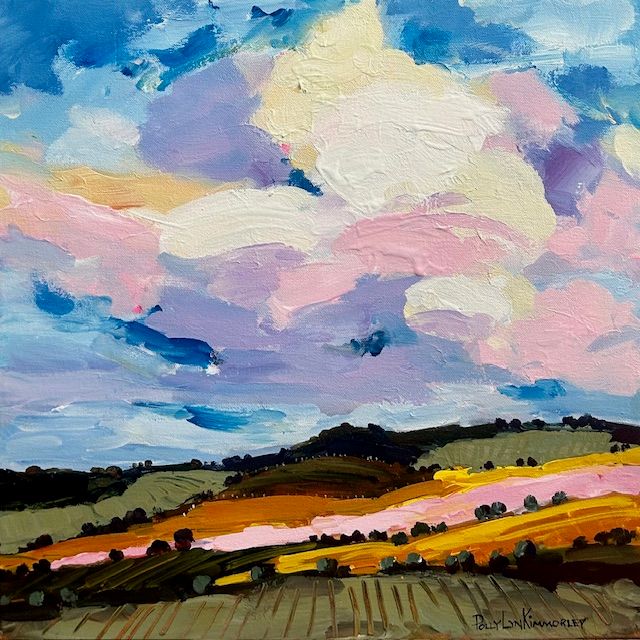 VINEYARD VIEW  50cm x 50cm