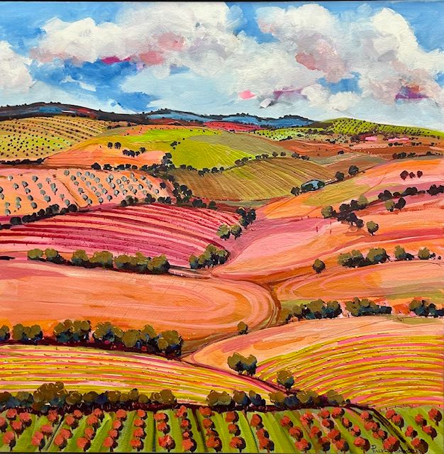 &quot;CHERRY ON TOP&quot;  100 cm x 100 cm