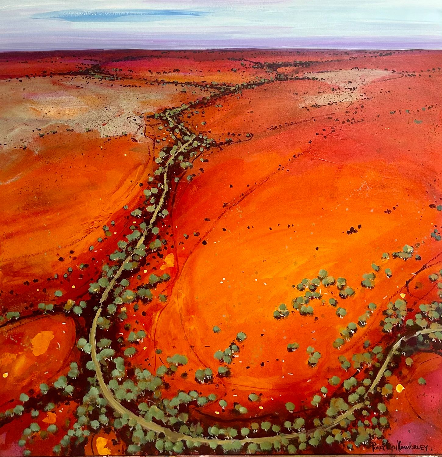 &quot;ENDLESS HORIZON&quot;   100X 100cm