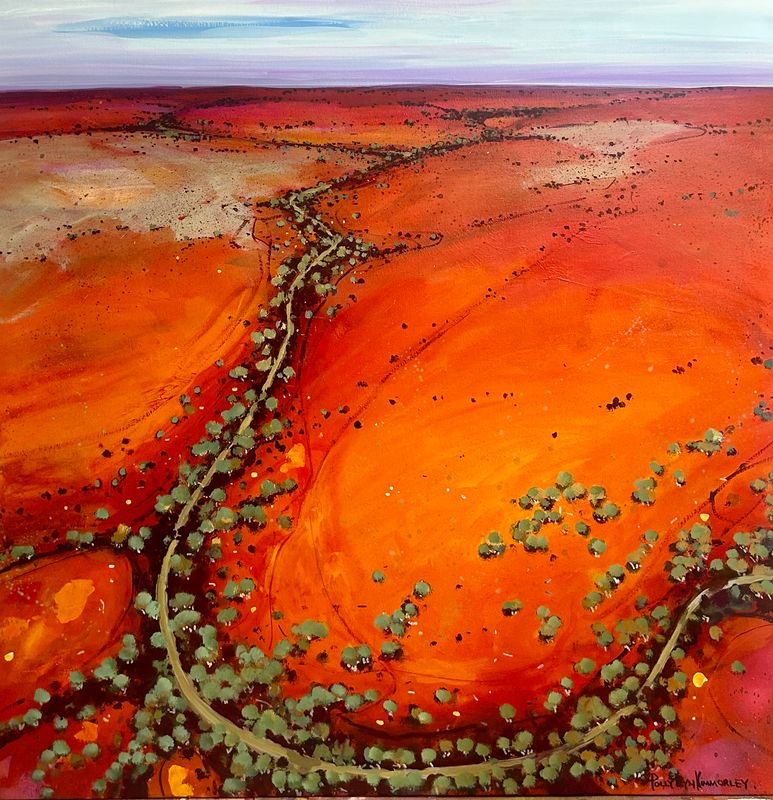 &quot;ENDLESS HORIZON&quot;   100X 100cm